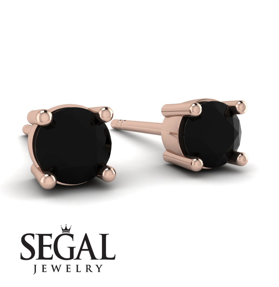 .25ct Black Diamond Earrings - Maci No. 8