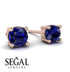.25ct Sapphire Earrings - Maci No. 14