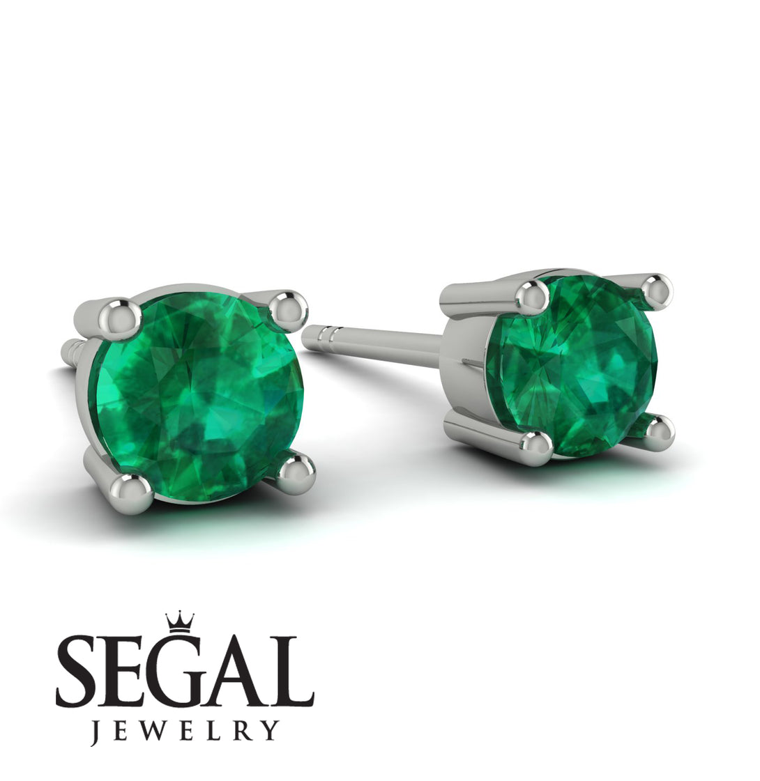 .25ct Emerald Earrings - Maci No. 6