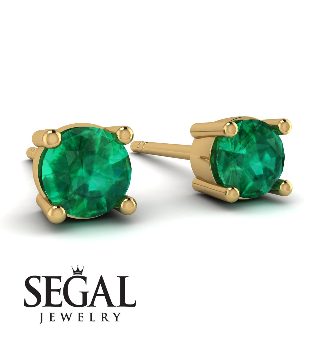 .25ct Emerald Earrings - Maci No. 4