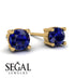 .25ct Sapphire Earrings - Maci No. 13