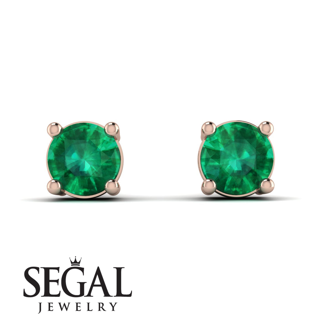 .25ct Emerald Earrings - Maci No. 5