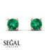 .25ct Emerald Earrings - Maci No. 5