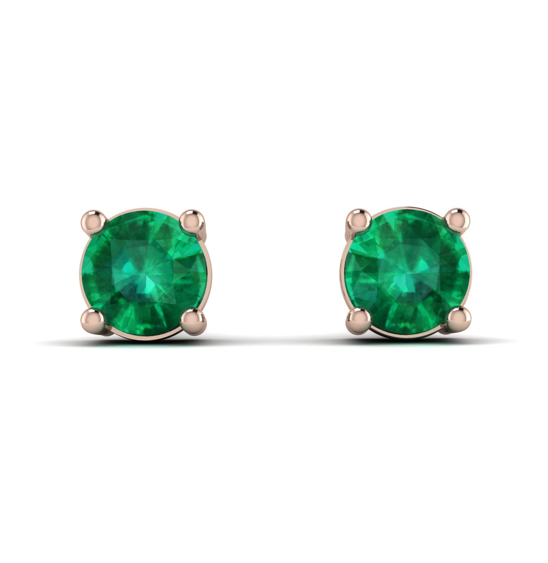.25ct Emerald Earrings - Maci No. 5