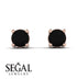 .25ct Black Diamond Earrings - Maci No. 8