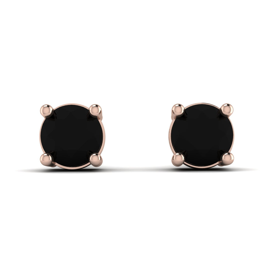 .25ct Black Diamond Earrings - Maci No. 8