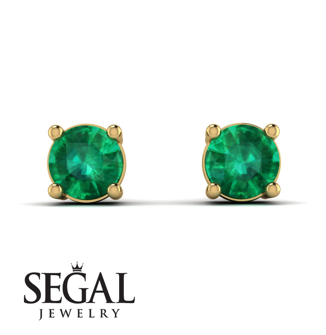 .25ct Emerald Earrings - Maci No. 4