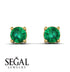 .25ct Emerald Earrings - Maci No. 4