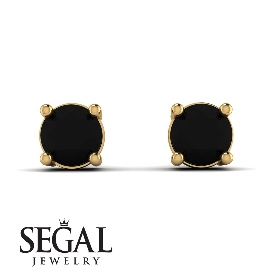.25ct Black Diamond Earrings - Maci No. 7