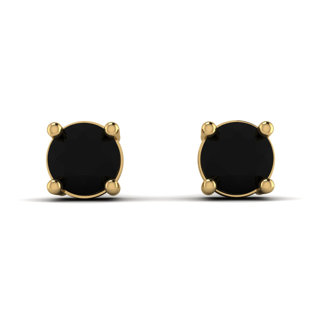 .25ct Black Diamond Earrings - Maci No. 7