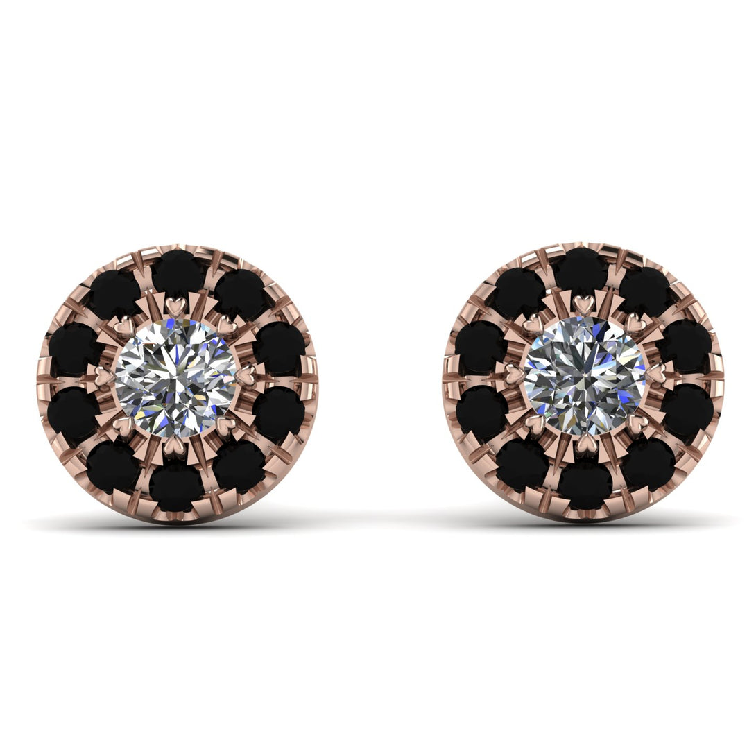 Halo Diamond Earrings - Heaven No. 32