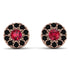 Halo Ruby Earrings - Heaven No. 41 image 1