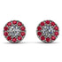 Halo Diamond Earrings - Heaven No. 48 image 1