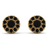 Halo Black Diamond Earrings - Heaven No. 37