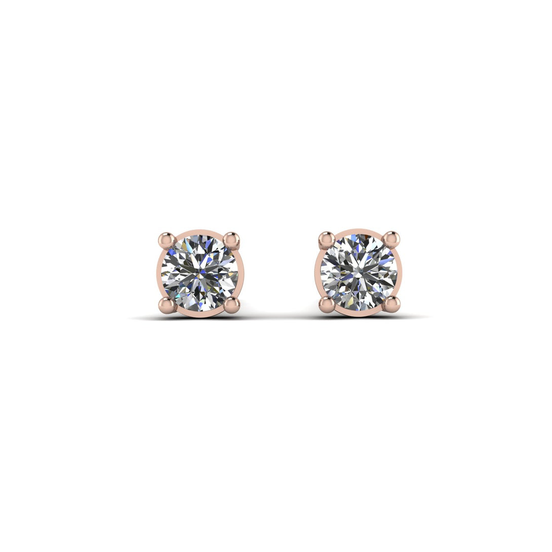 Minimalist Diamond Earrings - Myla No. 2