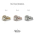 Halo's Vintage Bridal Set Diamond Wedding Ring- Clara no. 1 image 5