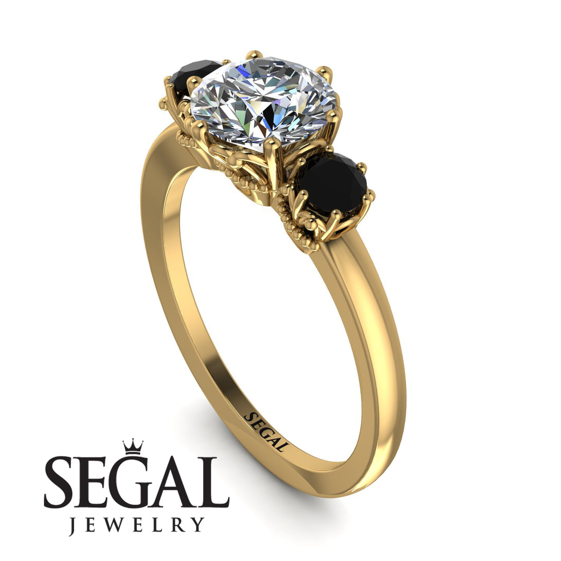Classic 3 Stone Diamond Engagement Ring - Sofia No. 31
