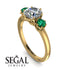 Classic 3 Stone Diamond Engagement Ring - Sofia No. 16