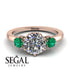 Classic 3 Stone Diamond Engagement Ring - Sofia No. 17