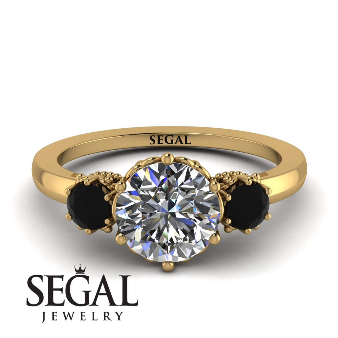 Classic 3 Stone Diamond Engagement Ring - Sofia No. 31