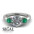 Classic 3 Stone Diamond Engagement Ring - Sofia No. 18 image 10