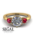 Classic 3 Stone Diamond Engagement Ring - Sofia No. 46 image 10