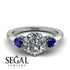 Classic 3 Stone Diamond Engagement Ring - Sofia No. 63 image 10