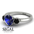 Classic 3 Stone Sapphire Engagement Ring - Sofia No. 45