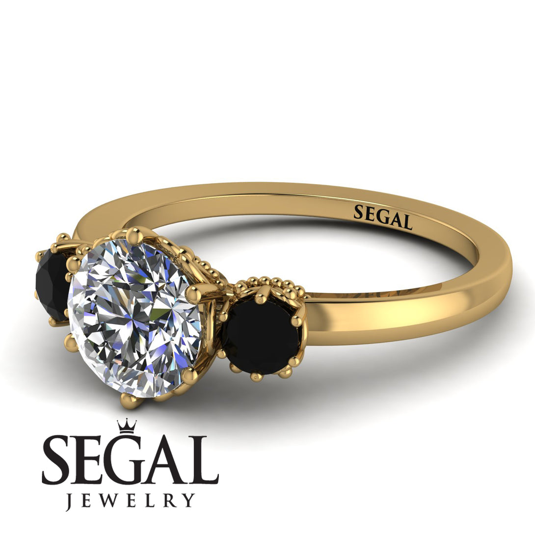 Classic 3 Stone Diamond Engagement Ring - Sofia No. 31