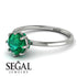Classic Emerald Ring With Hidden Stones - Elliana No. 6 image 3