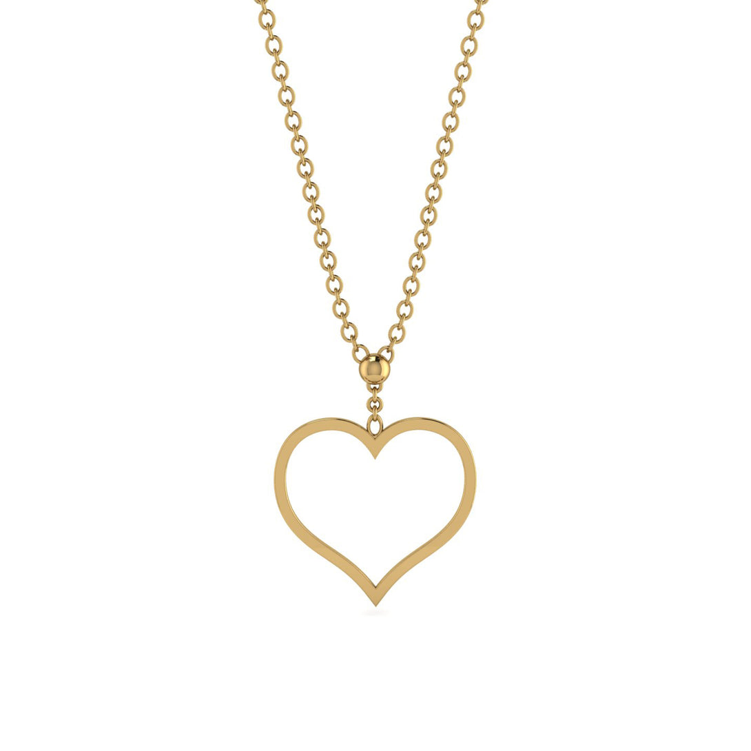 Classic Heart Pendant - Heart No. 1