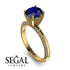 Classic Sapphire Ring With A Twist - Leilani No. 13
