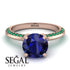 Classic Sapphire Ring With A Twist - Leilani No. 29 image 2