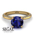 Classic Sapphire Ring With A Twist - Leilani No. 13 image 2