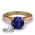 Classic Sapphire Ring With A Twist - Leilani No. 58