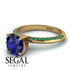 Classic Sapphire Ring With A Twist - Leilani No. 28 image 3