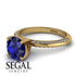 Classic Sapphire Ring With A Twist - Leilani No. 13 image 3