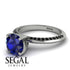Classic Sapphire Ring With A Twist - Leilani No. 45