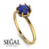 Classic Sapphire Ring With Hidden Stones - Elliana No. 13 image 6