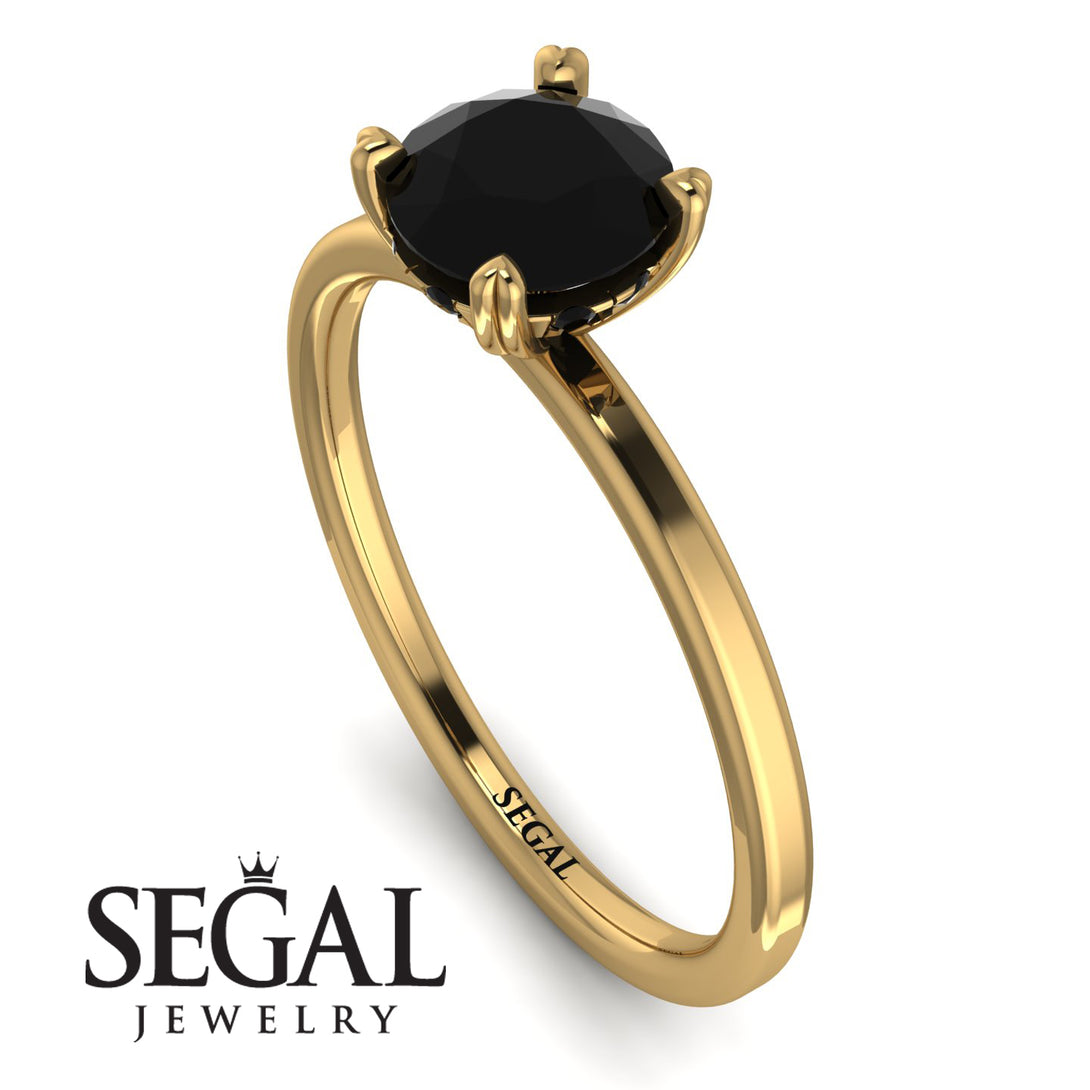 Classic Black Diamond Ring - Sienna No. 7