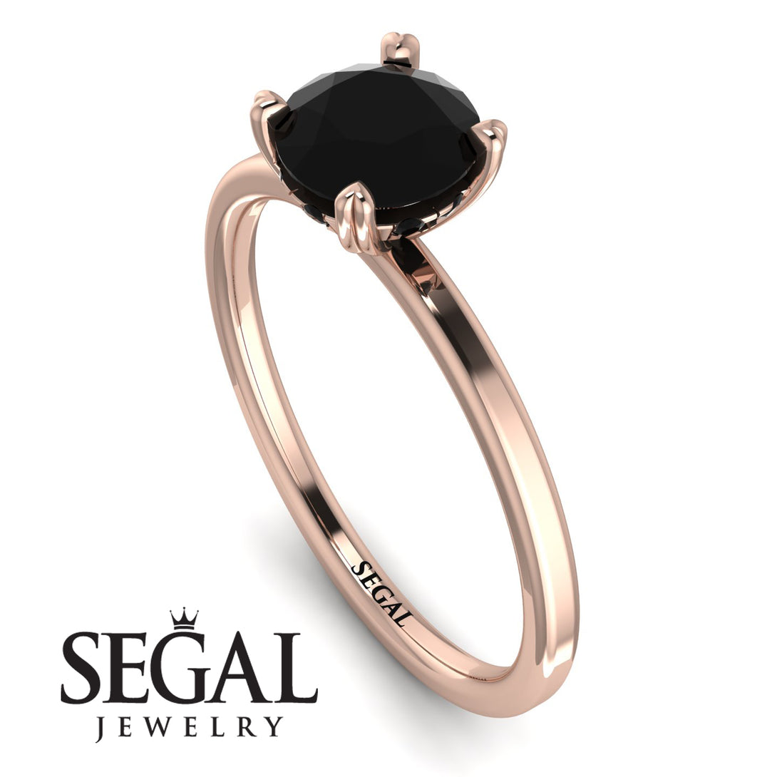 Classic Black Diamond Ring - Sienna No. 8