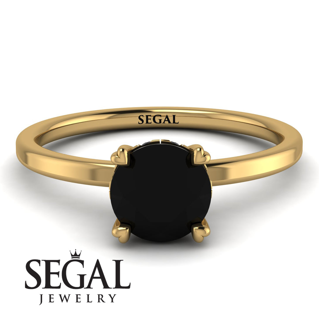 Classic Black Diamond Ring - Sienna No. 7