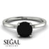 Classic Black Diamond Ring - Sienna No. 9
