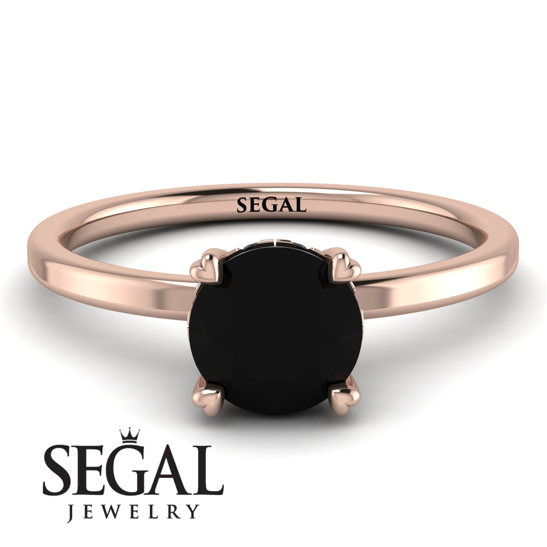 Classic Black Diamond Ring - Sienna No. 8