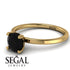 Classic Black Diamond Ring - Sienna No. 7
