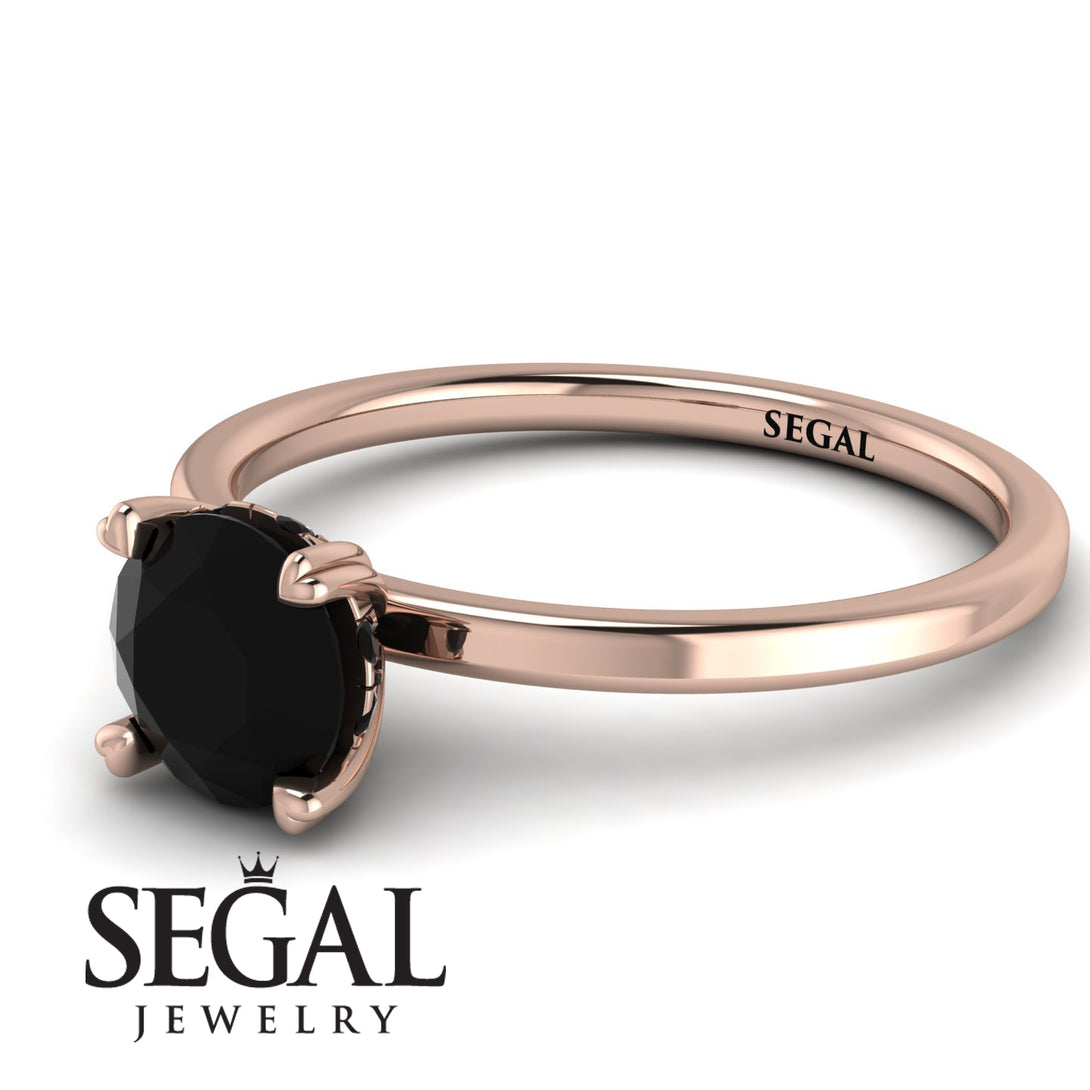 Classic Black Diamond Ring - Sienna No. 8