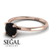 Classic Black Diamond Ring - Sienna No. 8