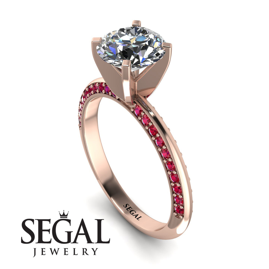Classic Diamond Ring With A Twist - Leilani No. 47