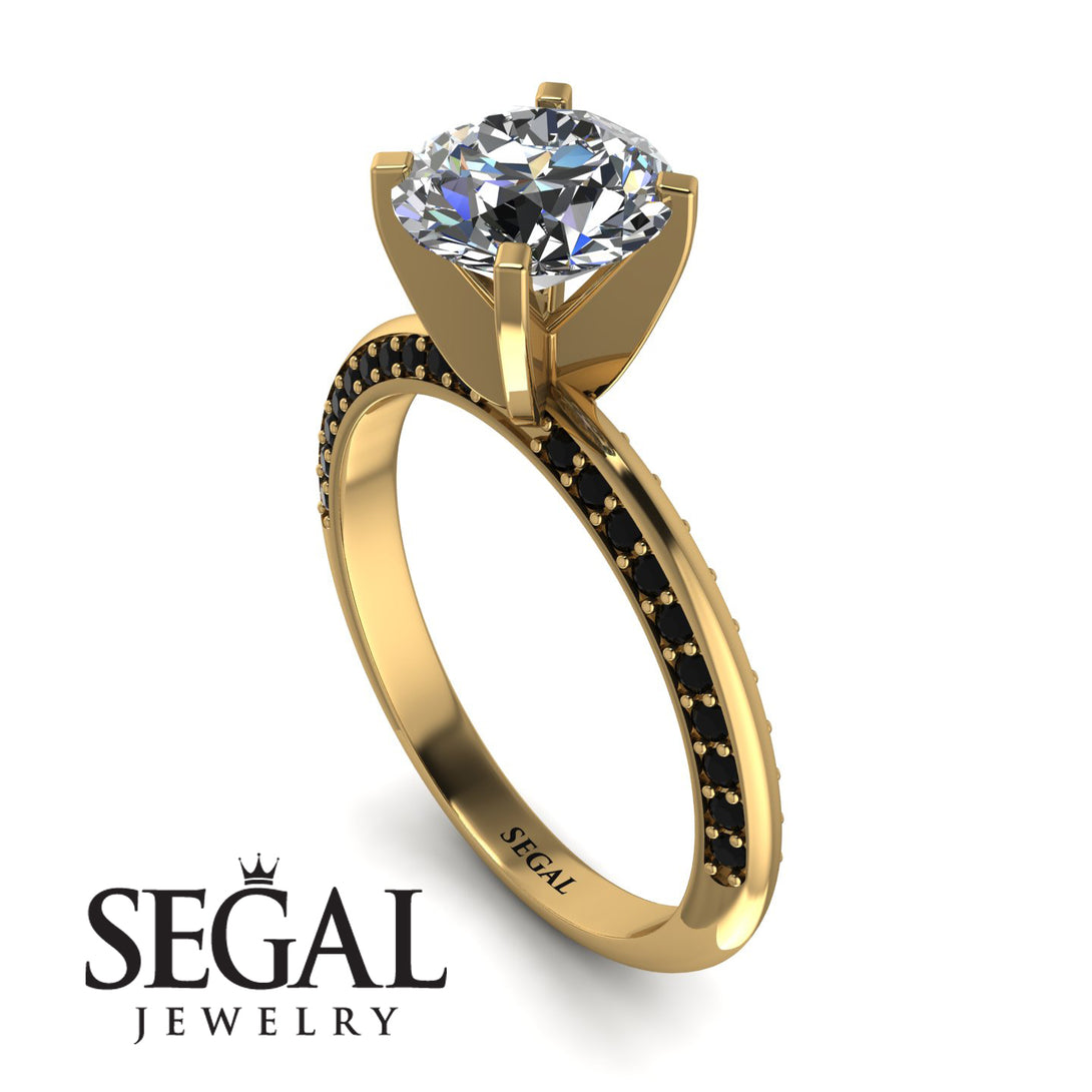 Classic Diamond Ring With A Twist - Leilani No. 31
