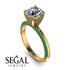 Classic Diamond Ring With A Twist - Leilani No. 16